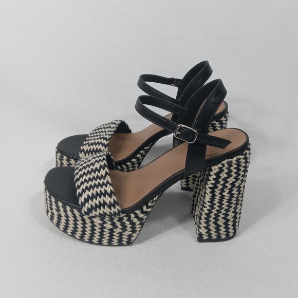 UNIVERSAL THREAD Women's India Platform Heels with Memory Foam Size 7.5 - Picture 5 of 13